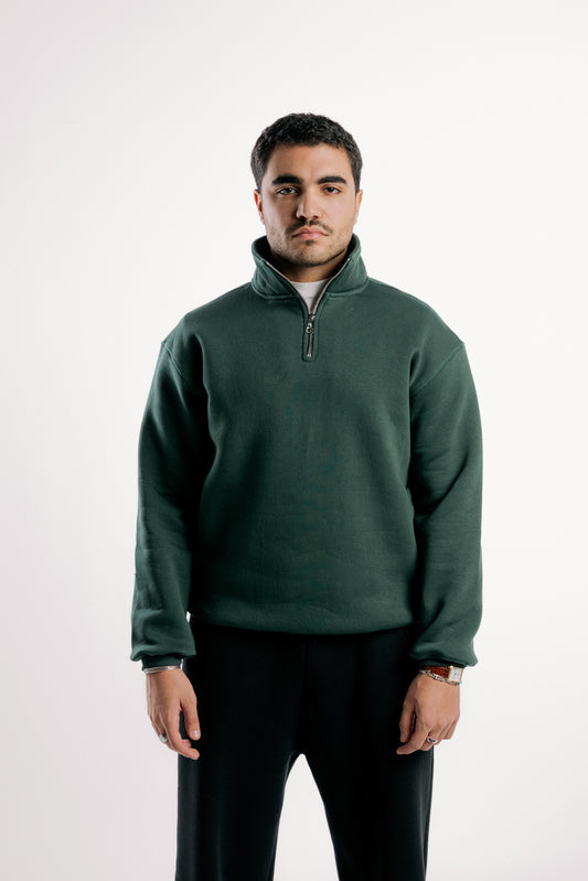 Quarter-Zip | Dark Green