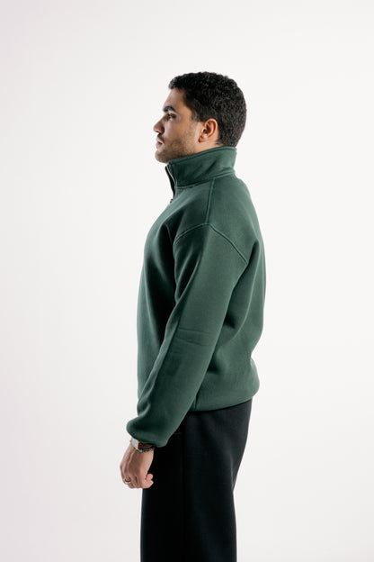 Quarter-Zip | Dark Green