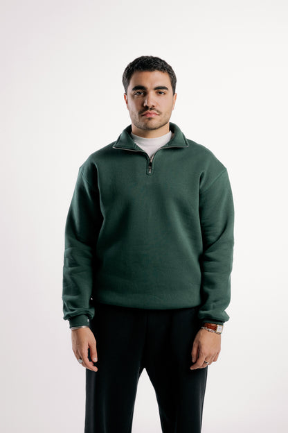 Quarter-Zip | Dark Green