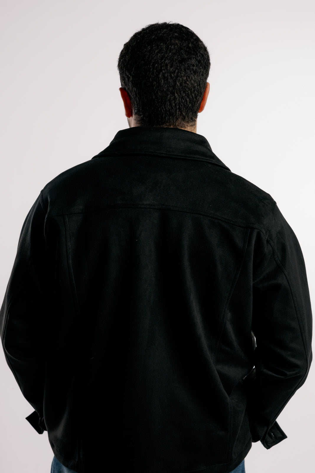 Suede Jacket | Black