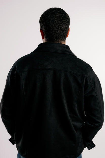 Suede Jacket | Black