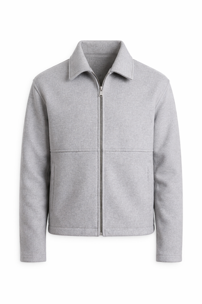 Grey Wool Jacket