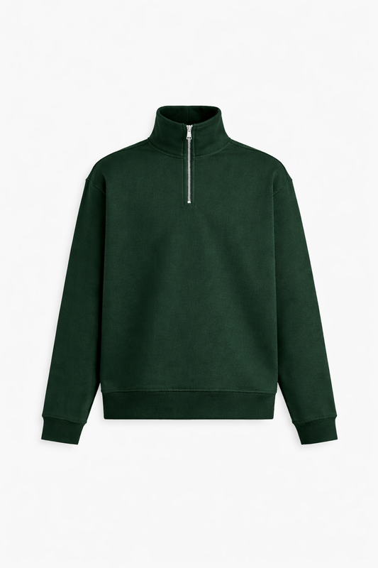 Quarter-Zip | Dark Green