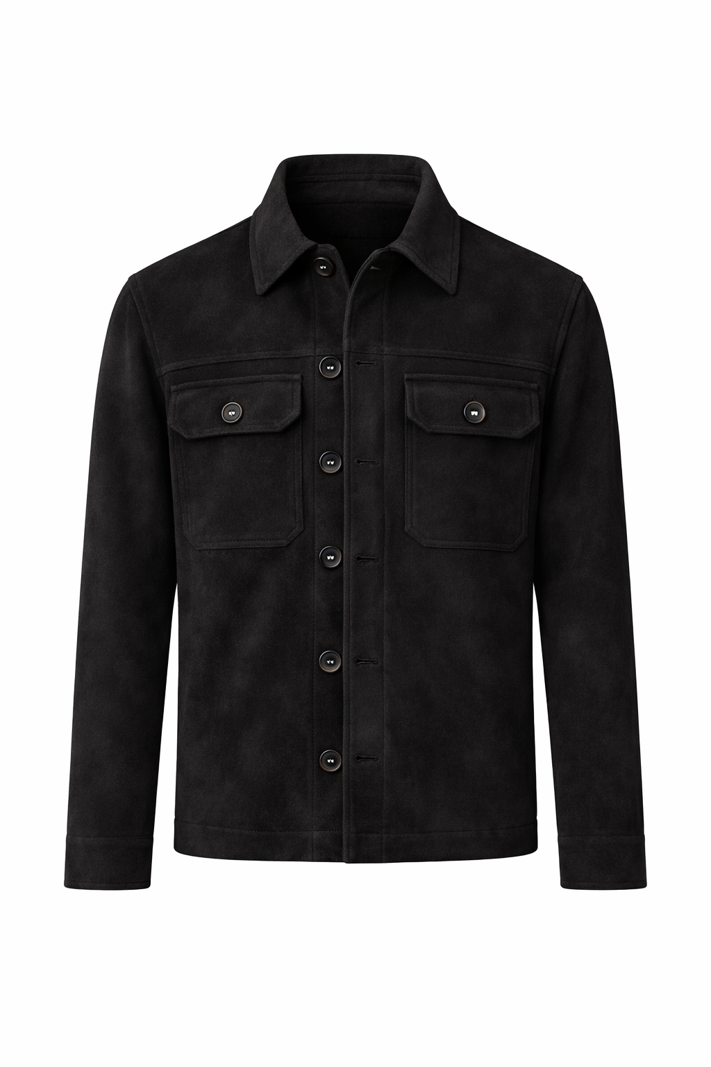 Suede Jacket | Black