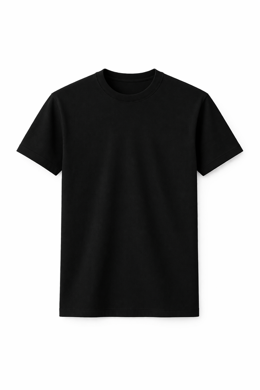 BASIC FIT T-SHIRT | BLACK