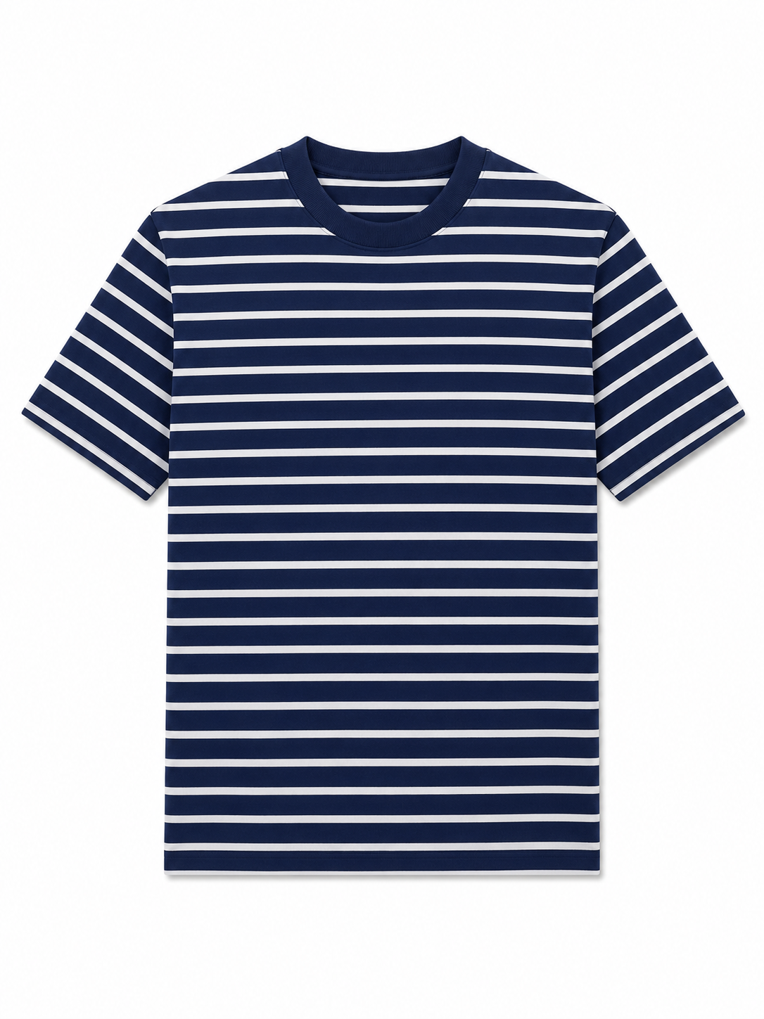 STRIPED T-SHIRT | NAVY