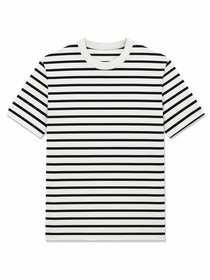 STRIPED T-SHIRT | WHITE