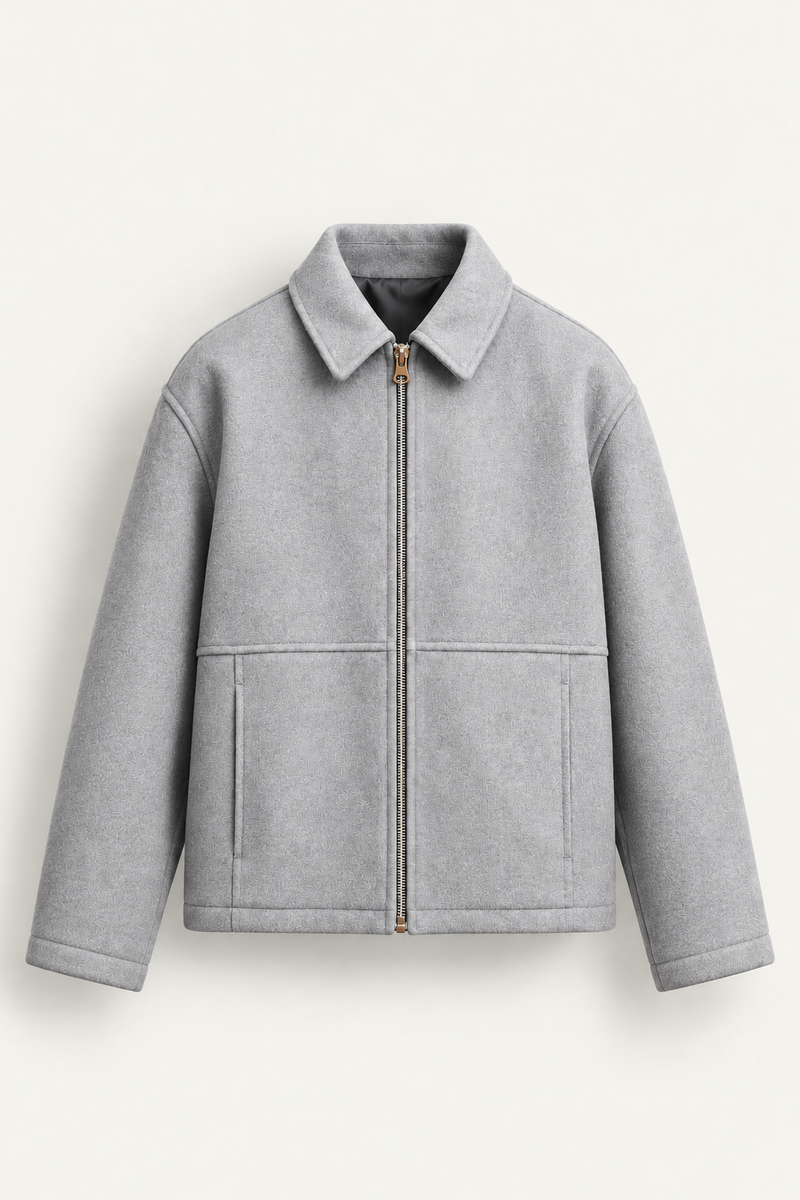 WOOL JACKET | GREY