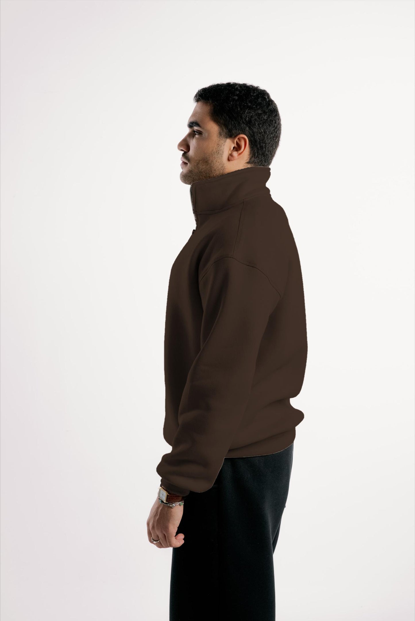 Quarter-Zip | Brownish