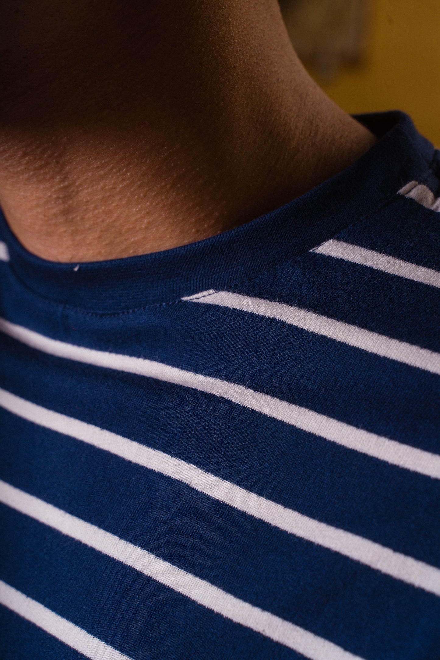 STRIPED T-SHIRT | NAVY