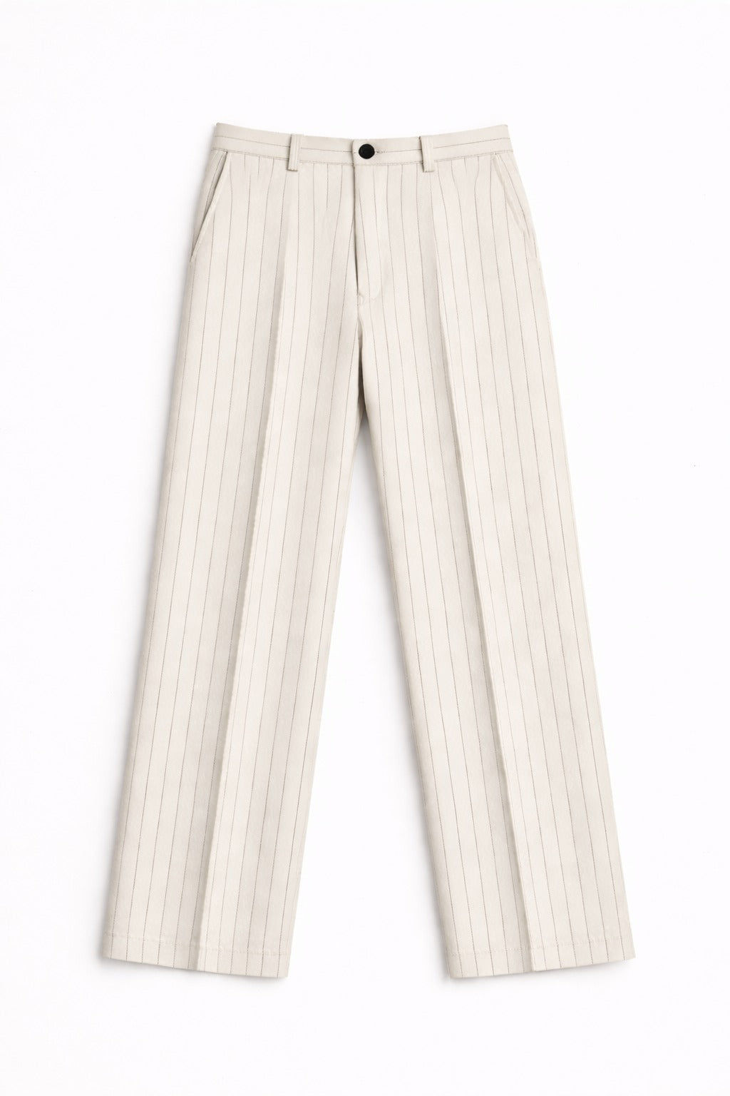 STRIPED PANTS | WHITE