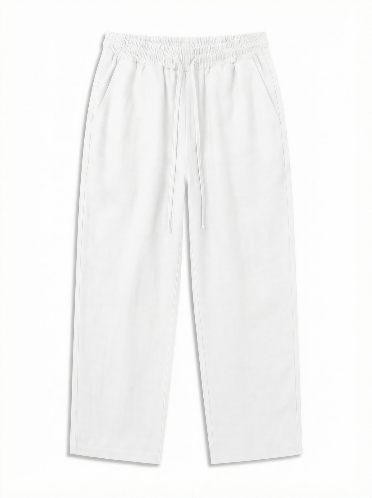 WIDE LINEN | WHITE