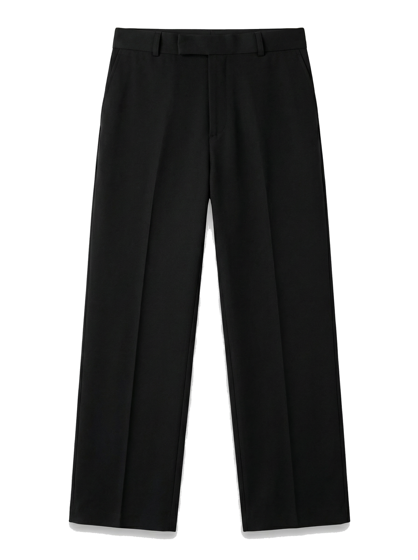 RELAXED TAILORED PANTS | BLACK