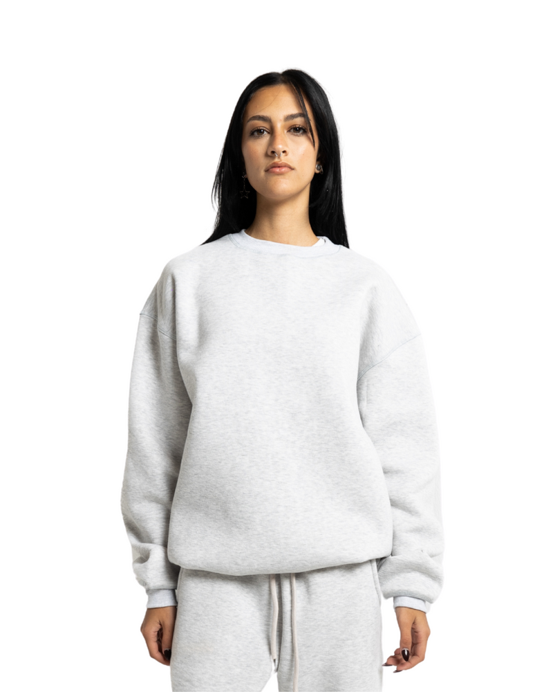 Crewneck | Grey Marl